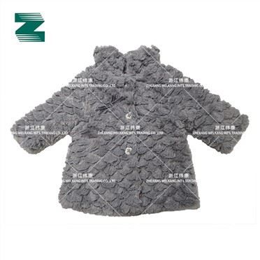 مانتو بچه گانه با کت دکمه ای و پاپیون مخملی